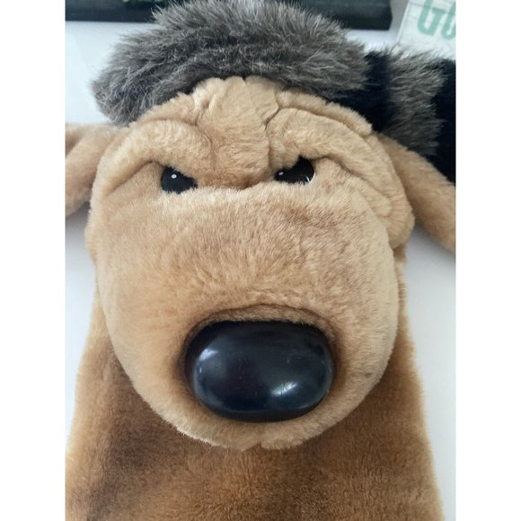 Vintage Dakin 1986 Hound Dog Hand Puppet Coonskin Hat Plush Preschool Teacher - Picture 10 of 16